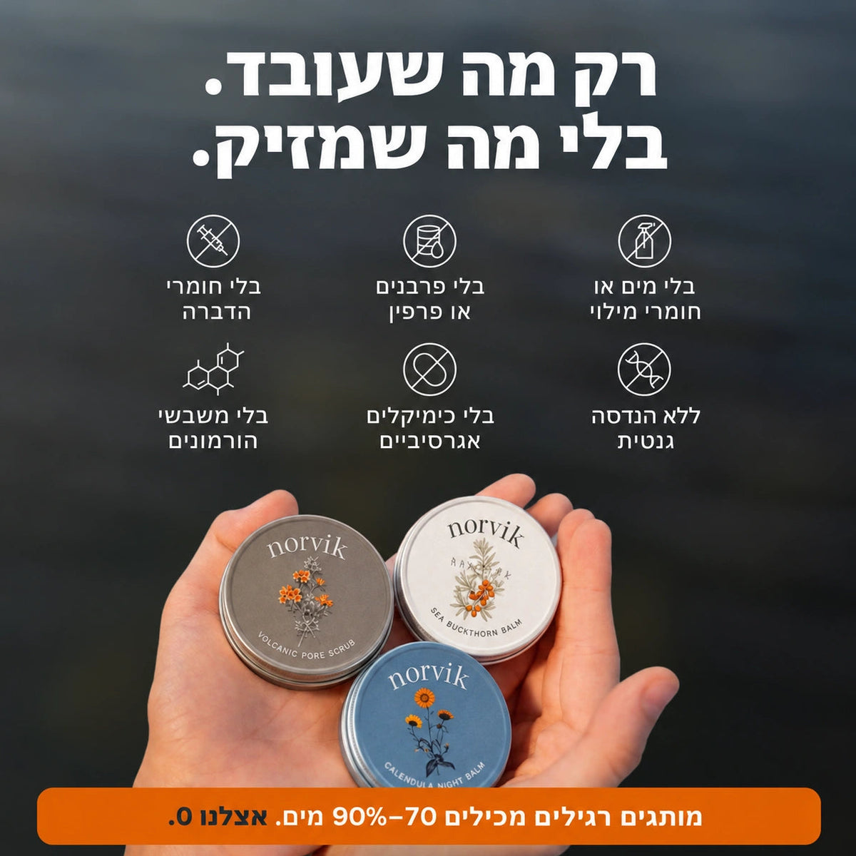 NORVIK | הערכה המלאה לעור הנוטה לאקנה